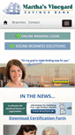 Mobile Screenshot of mvbank.com