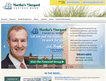 Tablet Screenshot of mvbank.com